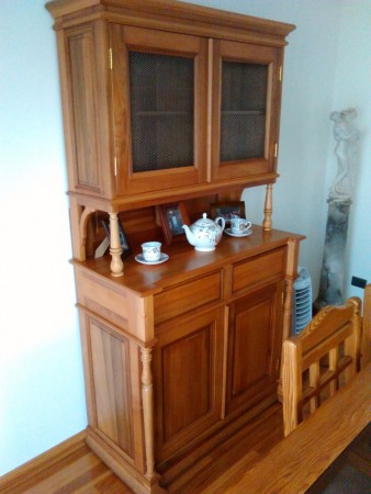 comedor 4 personas en madera de lenga